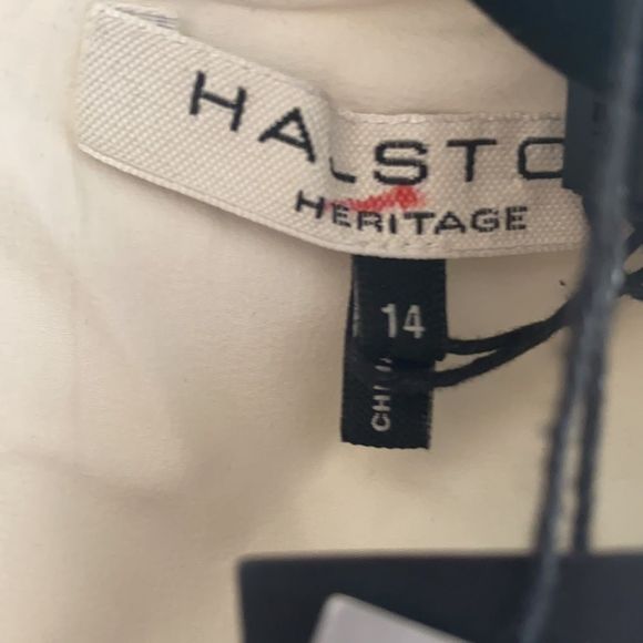 Halston Heritage AsimetricCutout Crepe Gown - Picture 9 of 9